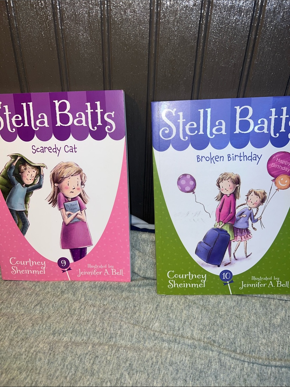 Stella Batts Children's Book - Pink Back Cover